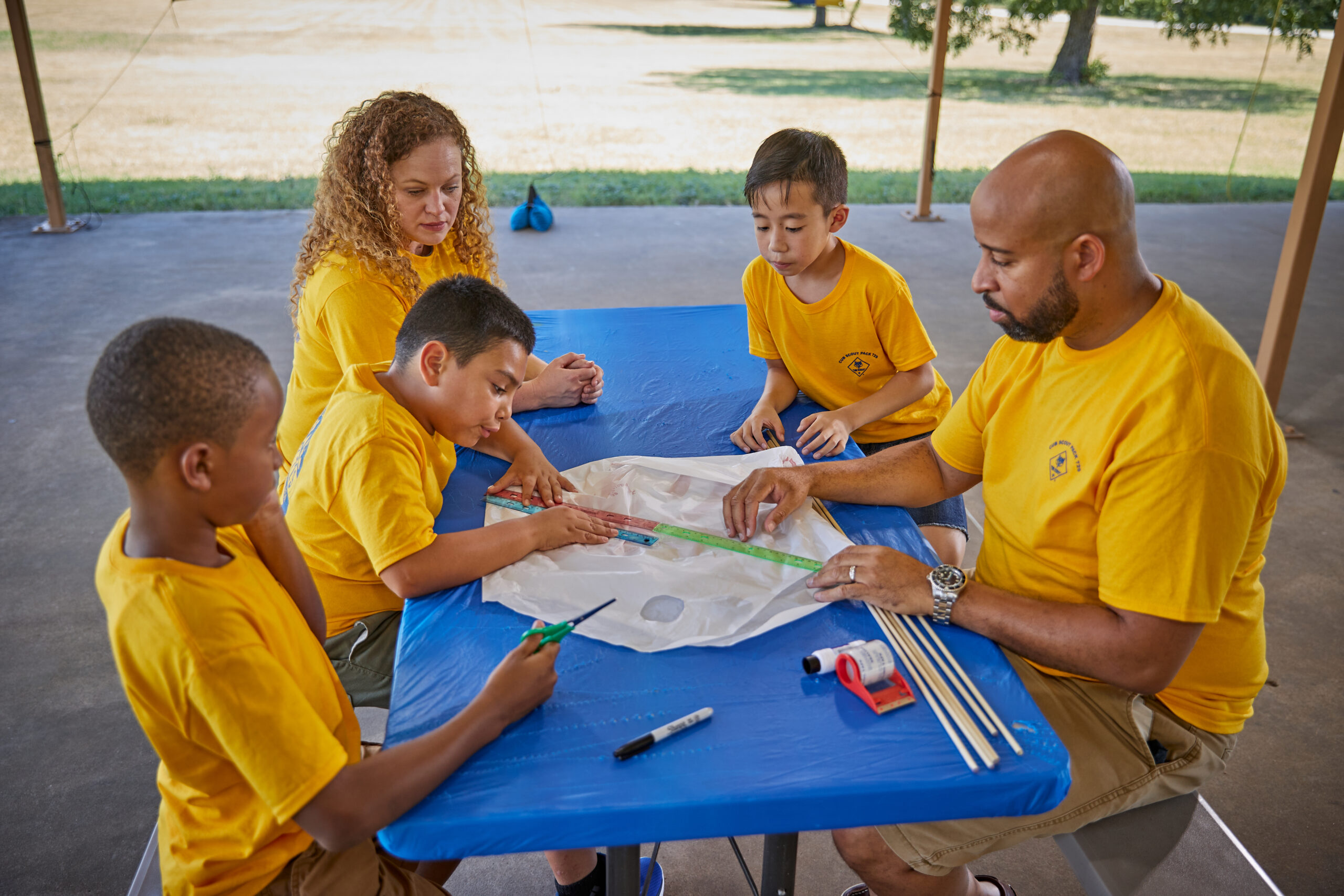 Making a kite