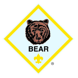 Bear Rank Color Logo